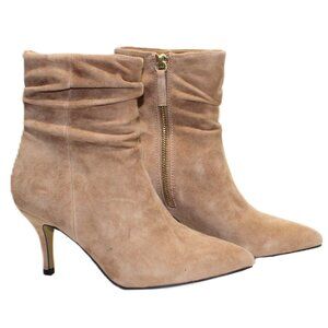 Bella Vita Womens Danielle Booties Style# 50-6354 Size 5.5 Saddle Suede NIB